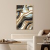 Art Remedy Black and Gold I Agate and Geode Wall Art Framed - 2 of 4