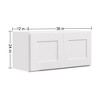 LOVMOR in Plywood Soft-Close Kitchen Wall Cabinet with 2 Doors for Kitchen, Bathroom, Living Room,Study - 2 of 3