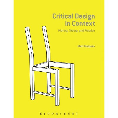 Critical Design in Context - by  Matt Malpass (Hardcover)