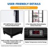Acekool 3.5 Cu.Ft. Commercial Countertop Display Refrigerator, Refrigerated Display Case with LED Lighting - 4 of 4