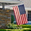 Northlight Embroidered Tea-Stained Patriotic House Flag - 40" x 28" - 3 of 4