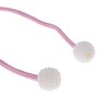 Unique Bargains Buckle Faux Pearl Curtain Tie Polyester ABS 2 Pcs - 3 of 4