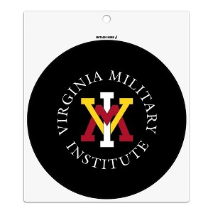 Virginia Military Institute Secondary Logo Automotive Car Refrigerator Locker Vinyl Circle Magnet - 1 of 4
