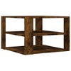 vidaXL Coffee Table Smoked Oak Engineered Wood Small Coffee Table - 2 of 2