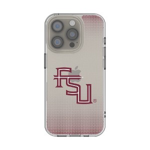 Keyscaper NCAA Linen Clear Cell Phone Case for iPhone 13 Pro Max - 1 of 4