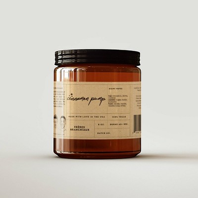 Cinnamon Pump Candle - Freres Branchiaux