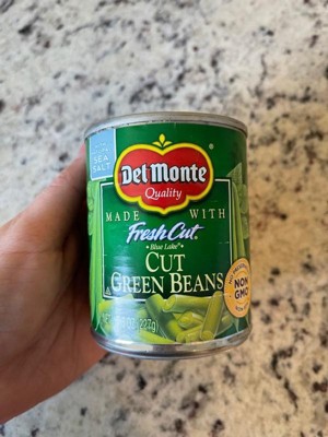 Del Monte Fresh Cut Green Beans - 8oz : Target
