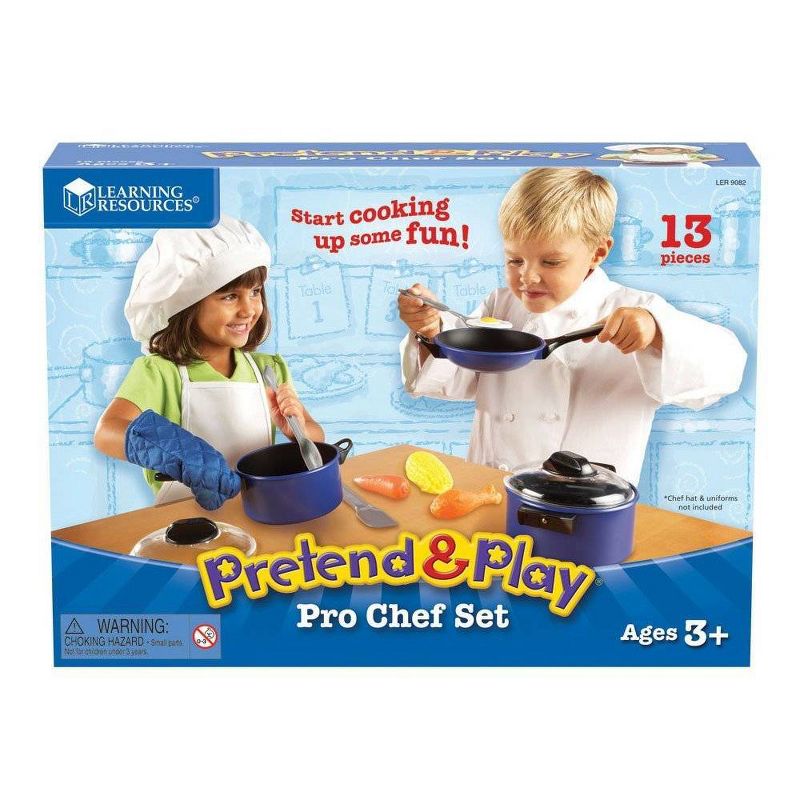 Learning Resources Pretend & Play Pro Chef Set, 4 of 5