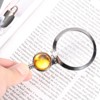 Unique Bargains 3X Magnifying Glass Necklace for Women Reading Gift Jewelry - 4 of 4