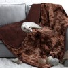 PetAmi Waterproof Pet Blanket Dogs Cats Puppy, Soft Faux Shearling Fur Cover, Leakproof Fleece Fuzzy Plush Reversible - 4 of 4