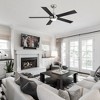 Airsurfer 52-Inch Satin Nickel Ceiling Fans with Remote - 3 of 4