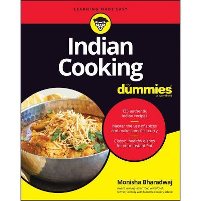 Indian Cooking for Dummies - by  Monisha Bharadwaj (Paperback)