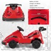 Infans 6V Battery Powered Go Kart Kids Ride On 4 Wheel Racer RC w/ Bumper & Music - 2 of 4