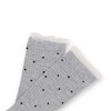 Anna-Kaci 3-Pack Women's Crew Socks with Ribbed Texture and Allover Polka Dot Pattern - 2 of 4