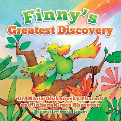 Finny's Greatest Discovery - Large Print by  Maria Glukhovsky Pharmd & Juliana Grace Sharoyan (Paperback)