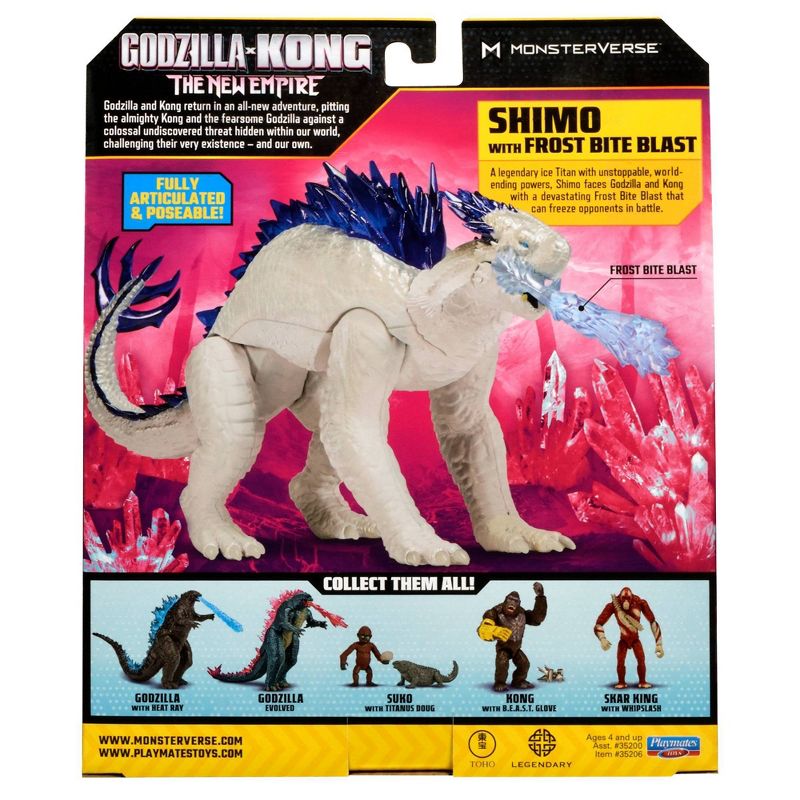Godzilla x Kong: The New Empire Shimo with Frost Bite Blast Figure, 6 of 8
