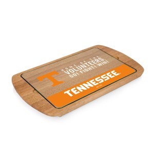 NCAA Tennessee Volunteers Parawood Billboard Glass Top Serving Tray - 1 of 2