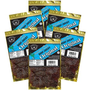 Buffalo Bills 2.6oz Western Cut Original Beef Jerky - Six 2.6oz Packs - 1 of 4