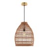 Elodia 15" Pendant - PND4123 - Natural - Safavieh - 2 of 4