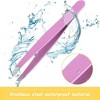 LOVELAY CREATIONS 16-Pack Slanted Eyebrow Tweezers - 3 of 4