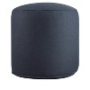 Livabliss Shane 17"H x 17"W x 17"D Solid and Border Black Pouf - 3 of 4