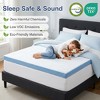Dyoner Firm Memory Foam Mattress Topper 3 Inch High Density Bed Foam Mattress Pad for Back Pain with Removable Cover CertiPUR-US Certified - 4 of 4