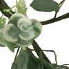 GDFStudio Mauhaut 60.50" Floral Eucalyptus Artificial Garland/Wreath - 3 of 4