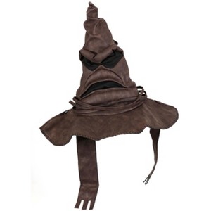 HalloweenCostumes.com One Size Fits Most  Women  Harry Potter Adult Brown Replica Sorting Hat,  Brown - 1 of 3