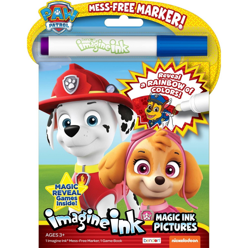 PAW Patrol Imagine Ink Coloring Book