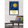 Trends International NBA Indiana Pacers - Logo 21 Framed Wall Poster Prints - 2 of 4