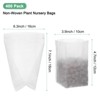 Unique Bargains Non-Woven Fabric Durable Multipurpose Plant Nursery Bags White - 2 of 3