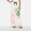 Wicked x Katie Kime Women's Relaxed Leg Good/Bad Jogger Pants - Cream - 2 of 3