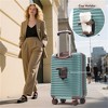 BEAFUP Hardshell Luggage Set with TSA Lock, 360° Spinner Wheels, Lightweight Durable Travel Suitcases for Women/Men Carry-On & Check-In - 2 of 4