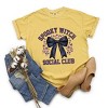 Simply Sage Market Coquette Spooky Witch Social Club Garment Dyed Tee - 3 of 4
