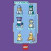 Women's LEGO Little Robots Racerback Tank Top - 2 of 4