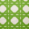 Embroidered Geometric Rattan Indoor/Outdoor Throw Pillow - Edie@Home - 4 of 4