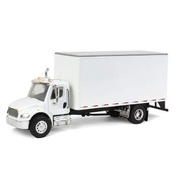 Spec Cast 1/64 Freightliner M2 Van Box Truck, Plain White 35501