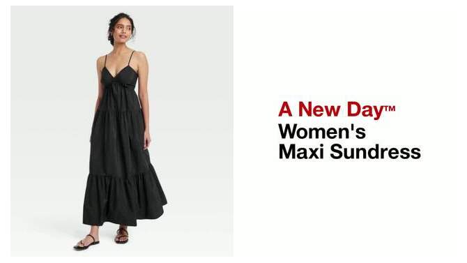Women's Maxi Sundress - A New Day™, 2 of 12, play video