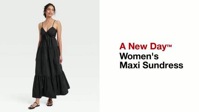 Women's Maxi Sundress - A New Day™, 2 of 11, play video