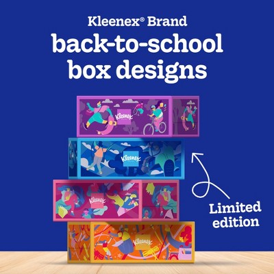 Kleenex Ultra Soft Back to School Facial Tissue - 4pk/120ct