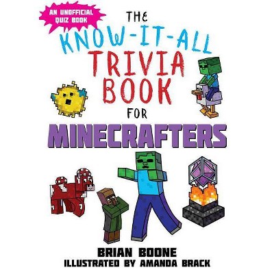 Know-It-All Trivia Book for Minecrafters - by  Brian Boone (Paperback)