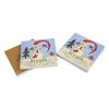 4.0 Inch Snowman Coasters Set/4 Izzy & Oliver Coasters - 3 of 3