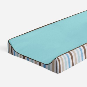 Bacati - Mod Diamonds/Stri A/C Dots chang pad cover - 1 of 4