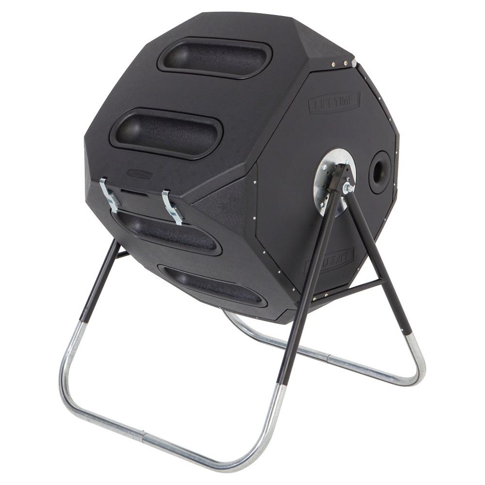 UPC 081483004167 product image for Compost Tumbler 65 Gallon - Black - Lifetime | upcitemdb.com