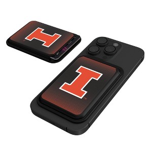 Keyscaper NCAA Linen Black Magnetic Credit Card Wallet - 1 of 3