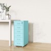 YIYIBYUS Vertical Metal File Cabinet with Lock, Modern Filing Cabinet - 2 of 4