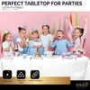 Plastic Tablecloth Disposable, Tablecloths for Rectangle Tables 54 inch. x 108 inch. Fits Tables Up to 8 Feet, Table Cloth for Party - SparkSettings - 2 of 4