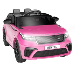 12V Licensed Land Rover Electric Ride-On Car for Kids & Toddlers w/ Parental Remote Control, LED Lights and Built-in Music - Safe and Fun Electric Toy - 1 of 4