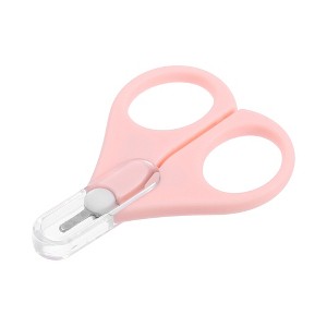 Unique Bargains Children Portable Short Handle Nail Scissors Toenail Clippers 3.15"x2.24"x0.39" 1 Pc - 1 of 4