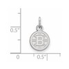 Black Bow Jewelry Sterling Silver Boston Bruins NHL Extra Small Pendant - 2 of 3